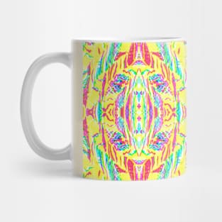 Retro Geometric Pattern Mug